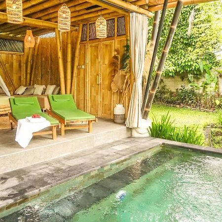 Selat Eco Bamboo Island Bali - Bamboo House #4ヴィラ エクステリア 写真