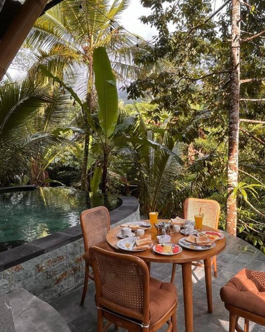 Selat Eco Bamboo Island Bali - Bamboo House #4ヴィラ エクステリア 写真