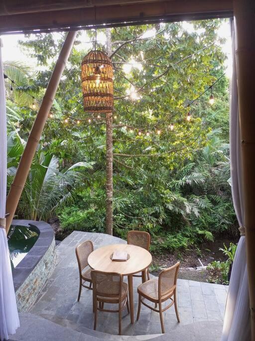 Selat Eco Bamboo Island Bali - Bamboo House #4ヴィラ エクステリア 写真