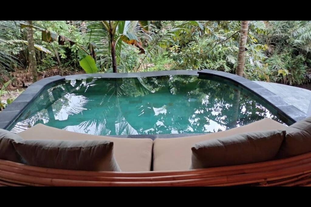 Selat Eco Bamboo Island Bali - Bamboo House #4ヴィラ エクステリア 写真